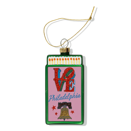 Matchbook Ornament - Philadelphia