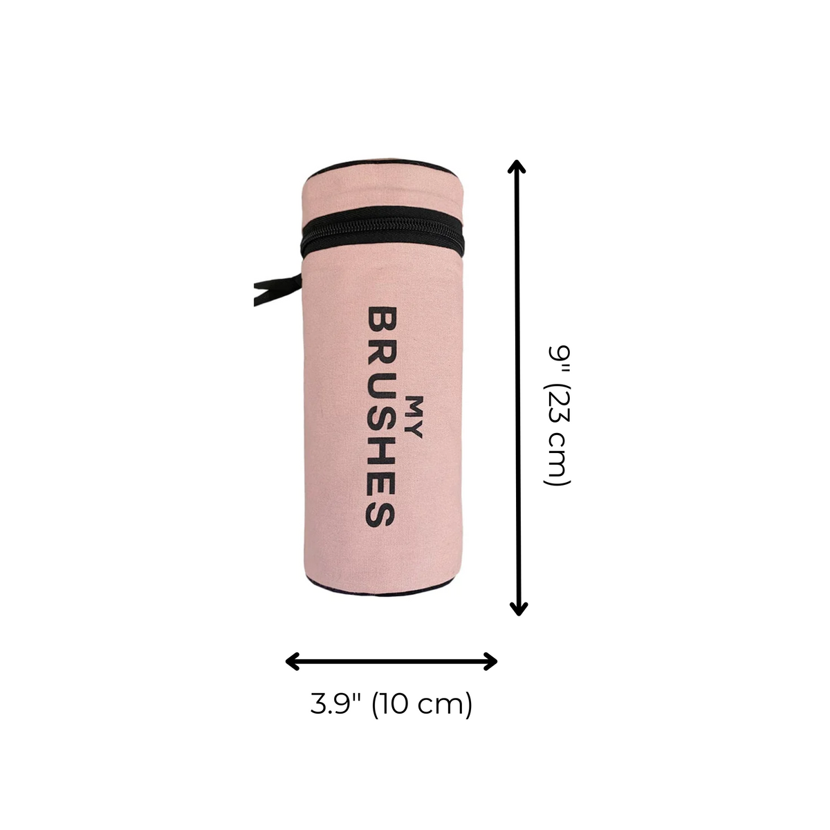 Brushes, Cylinder Case – Pink/Blush
