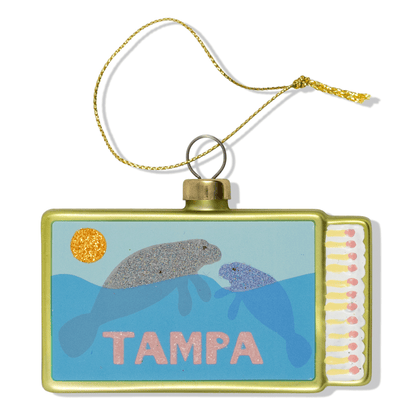 Matchbook Ornament - Tampa