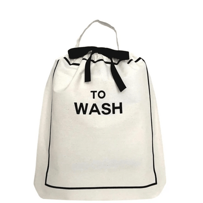 To Wash Laundry Bag – Cream