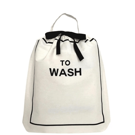 To Wash Laundry Bag – Cream
