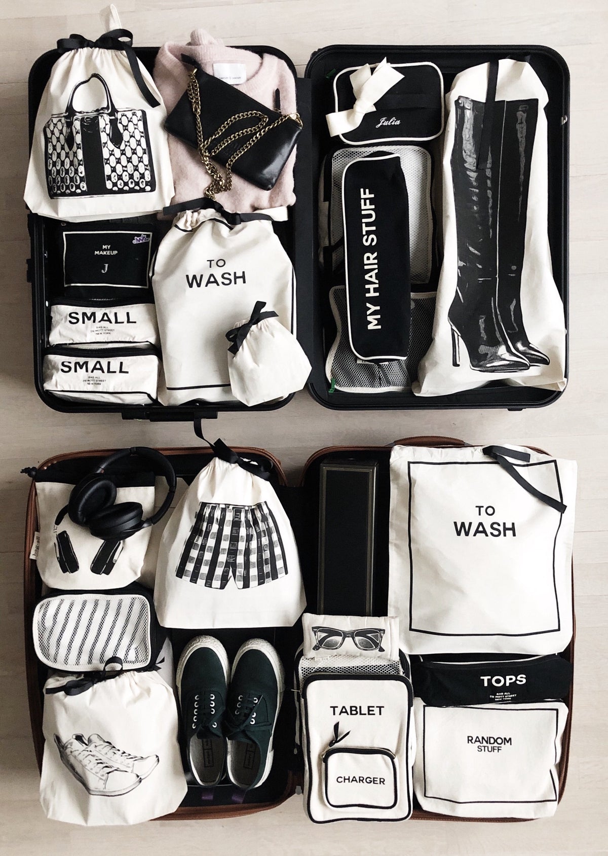 To Wash Laundry Bag – Cream