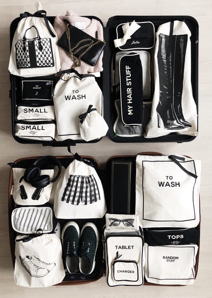 To Wash Laundry Bag – Cream