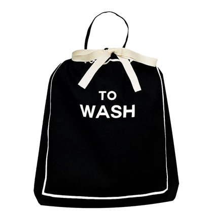 To Wash Laundry Bag – Black