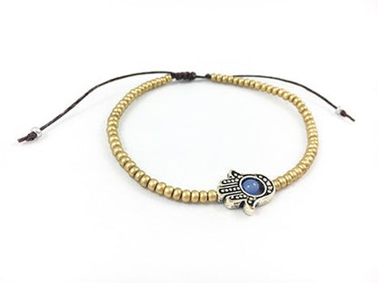 Tara Elaina Jewelry Gold Hamsa Hand Bracelet
