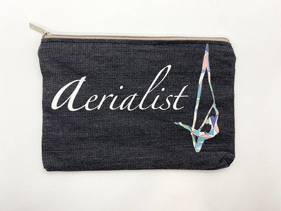 Aerialist makeup accessory pouch