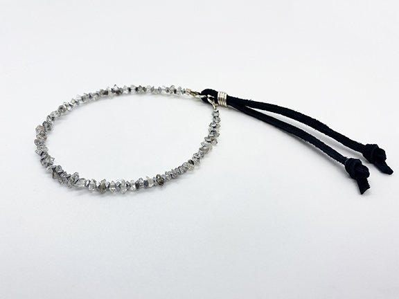 herkimer diamond adjustable bracelet