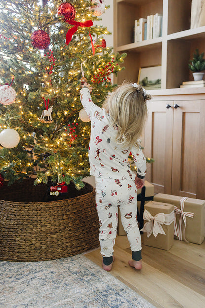 Merry & Bright Ribbed Bamboo Cozy Set