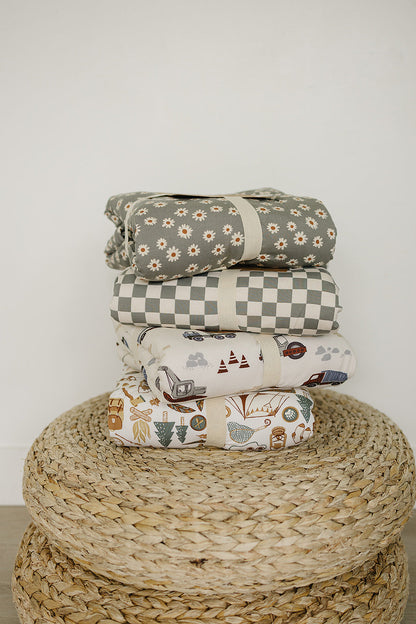Camping Trip Bamboo Fleece Quilt