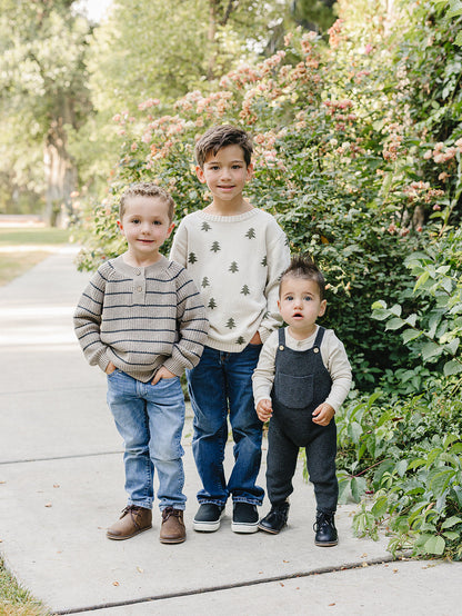 Pine Tree Knit Sweater