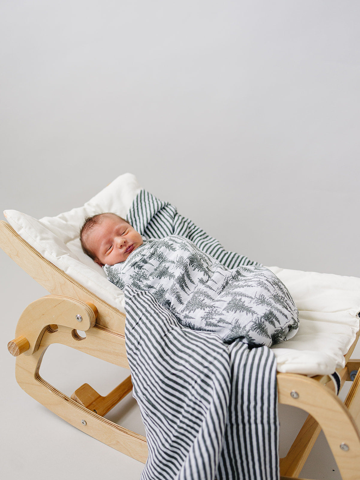 Forest Muslin Swaddle Blanket