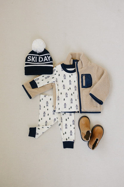 Navy Ski Beanie