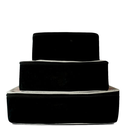 Personalized Packing Cubes, 3-pack – Black