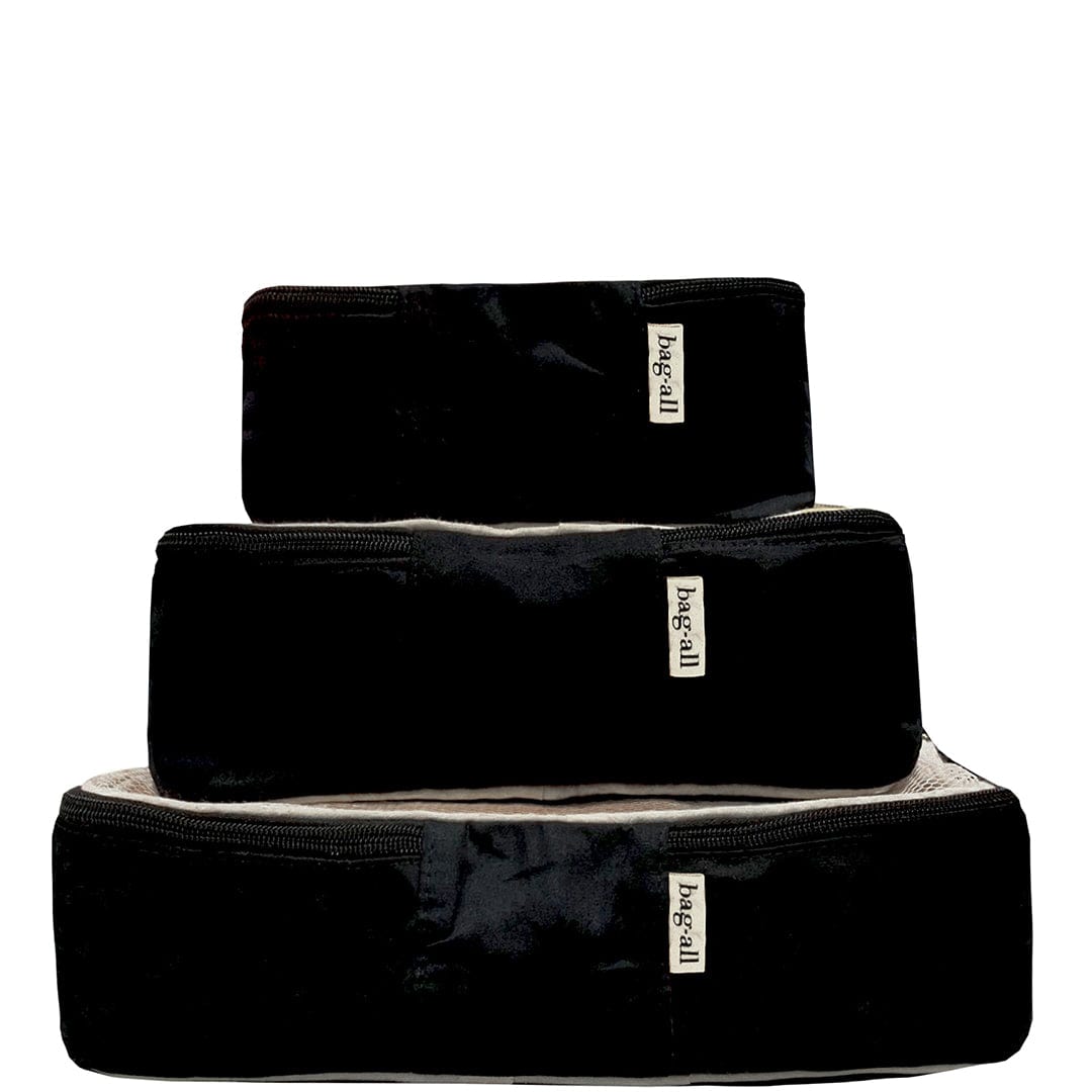 Personalized Packing Cubes, 3-pack – Black