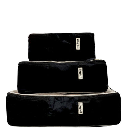 Personalized Packing Cubes, 3-pack – Black
