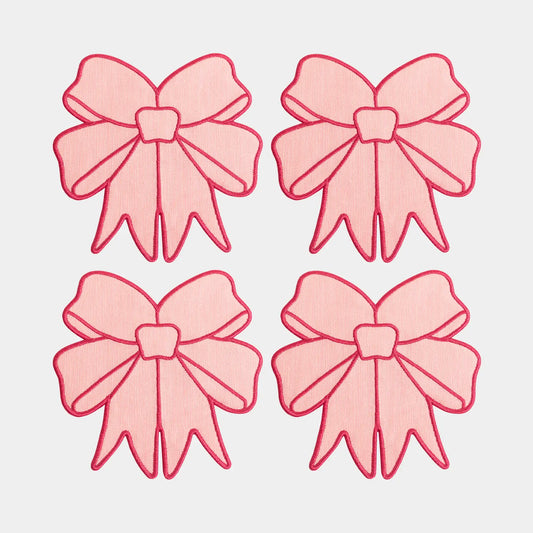 Octaevo Cocktail Coasters - Coquette (Set of 4)