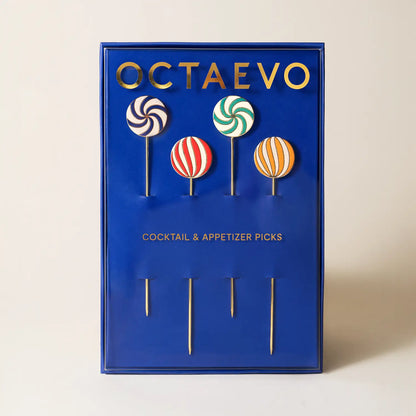 Octaevo Cocktail Picks - Candy Crush (Set of 4)