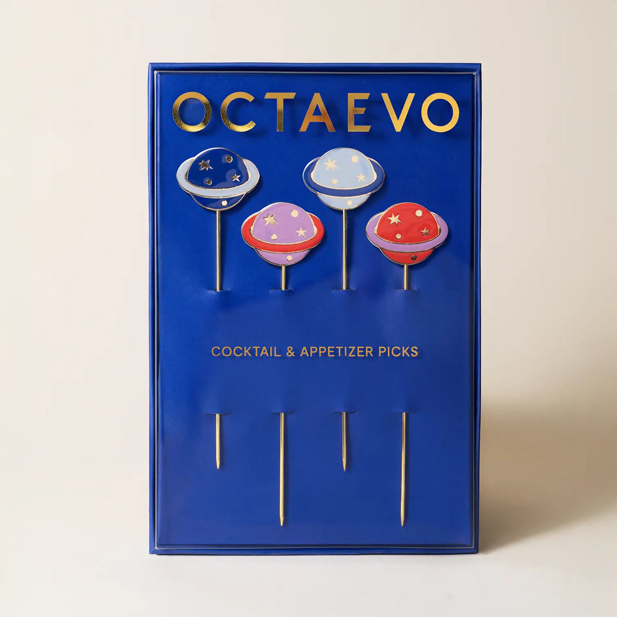 Octaevo Cocktail Picks - Cosmos (Set of 4)