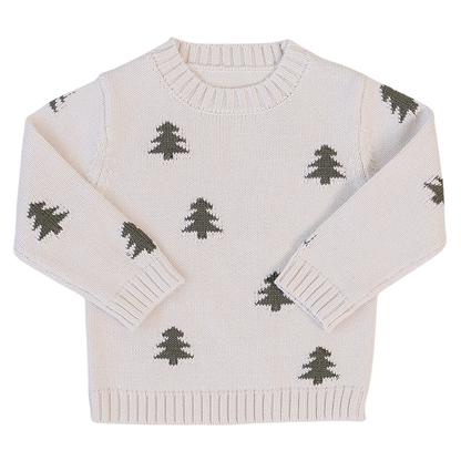 Pine Tree Knit Sweater