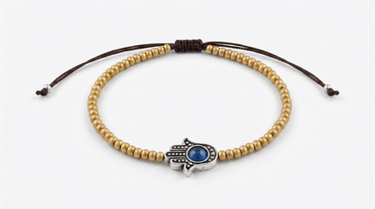 Tara Elaina Jewelry Gold Hamsa Hand Bracelet — view 1