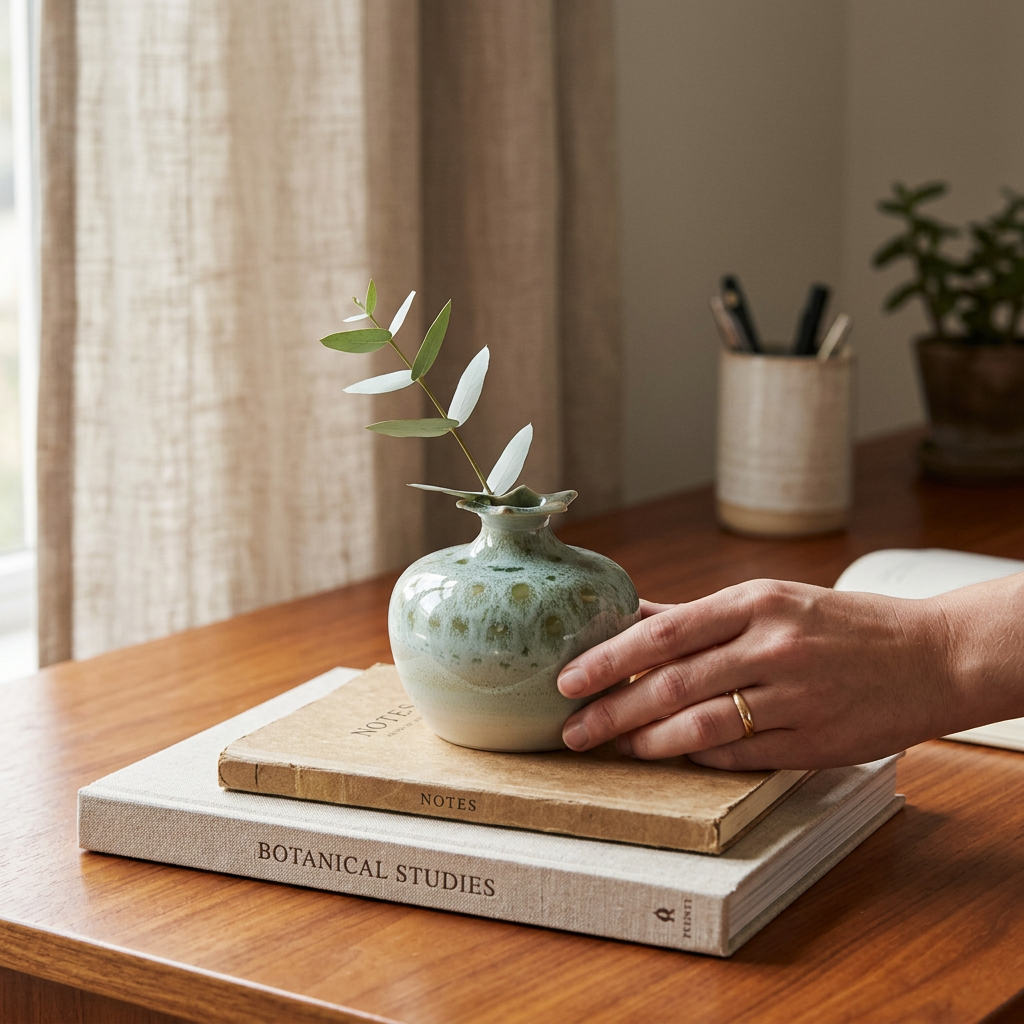 Home & Lifestyle Pom Bud Vase — view 1