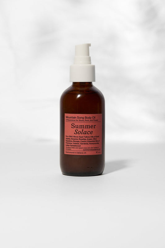 Mountain Song Tallow Body & Hair Oil | Petrichor, Gardenia, Honeysuckle