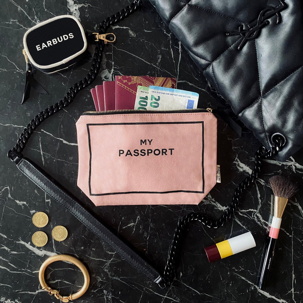 Passport Pouch – Pink/Blush