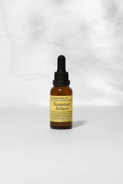 Pear Gelato Body Oil | Zinc & Pearl Extract | Updated 2026 Formula