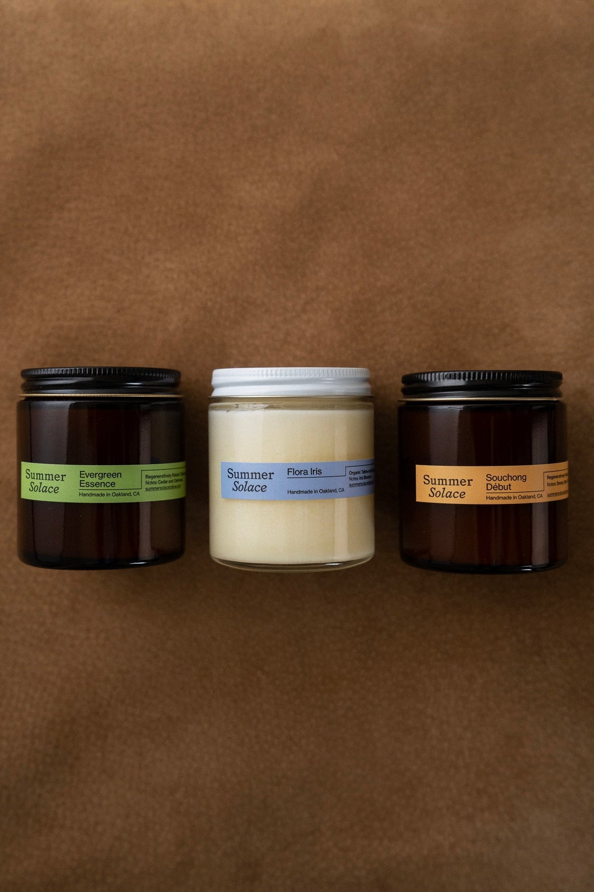 Tallow Candle Trio – Travel Set | Core Collection