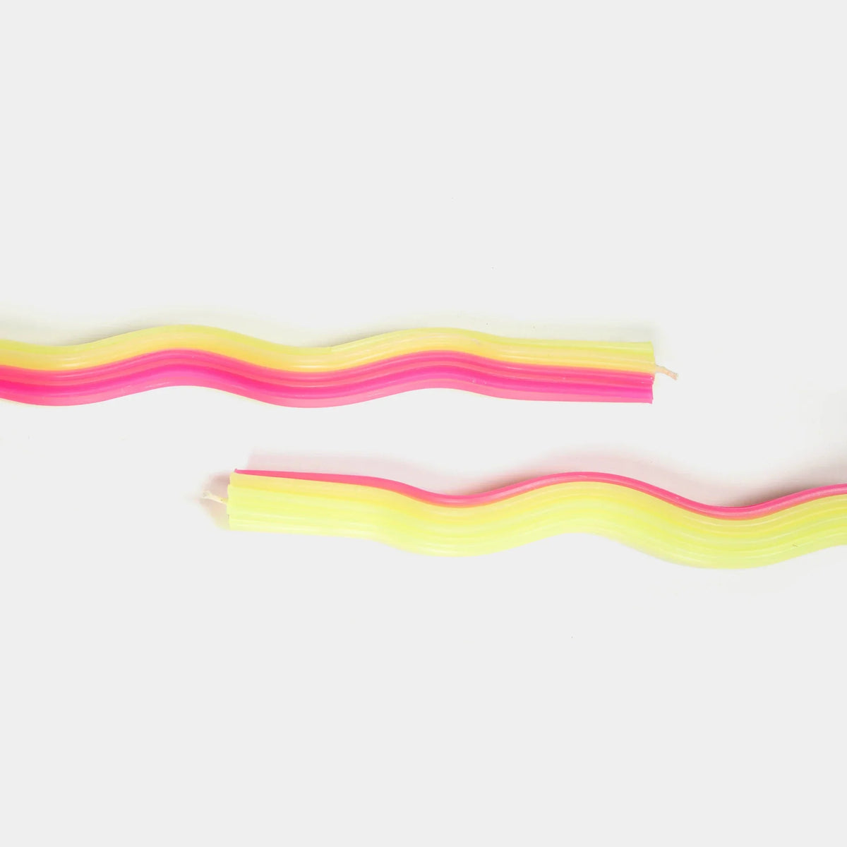 Wiggle Candles - Yellow & Pink (2 pack)