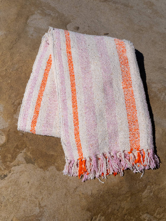 Sundream Just Peachy - Sustainable Recycled Throw Blanket