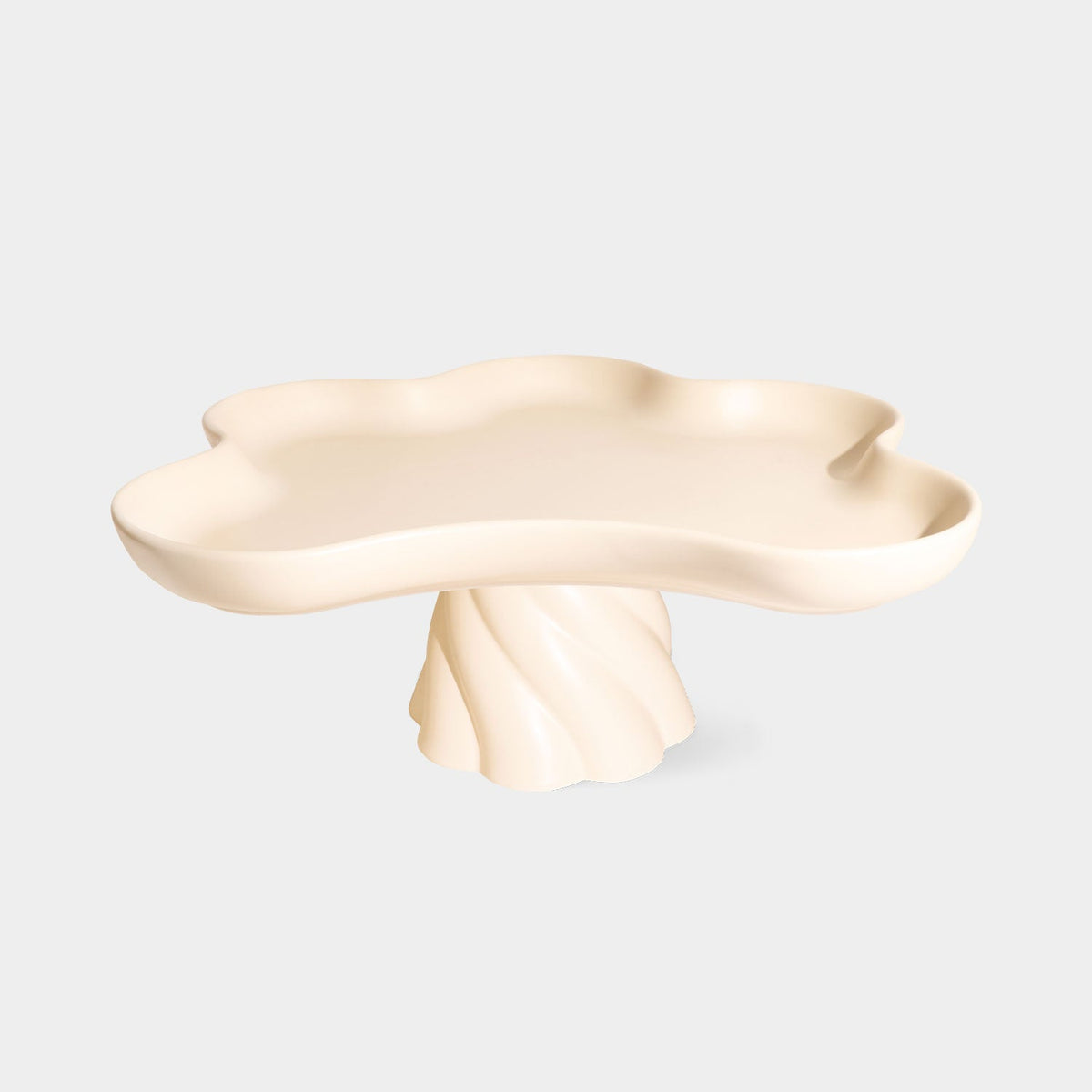 Octaevo Templo High Tray - Ivory